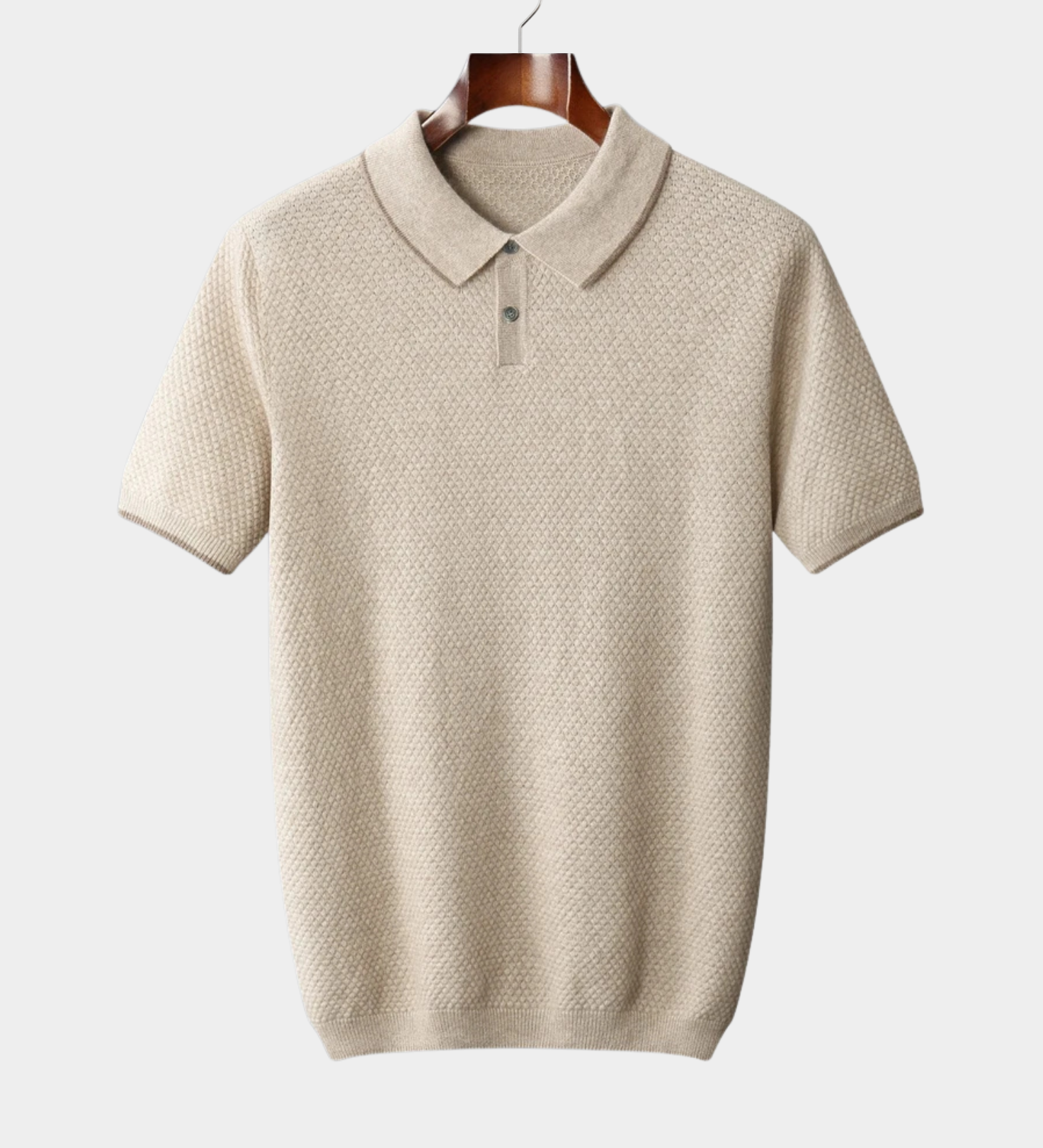 Premium dvobojna kašmirska polo majica