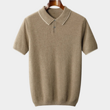 Premium dvobojna kašmirska polo majica