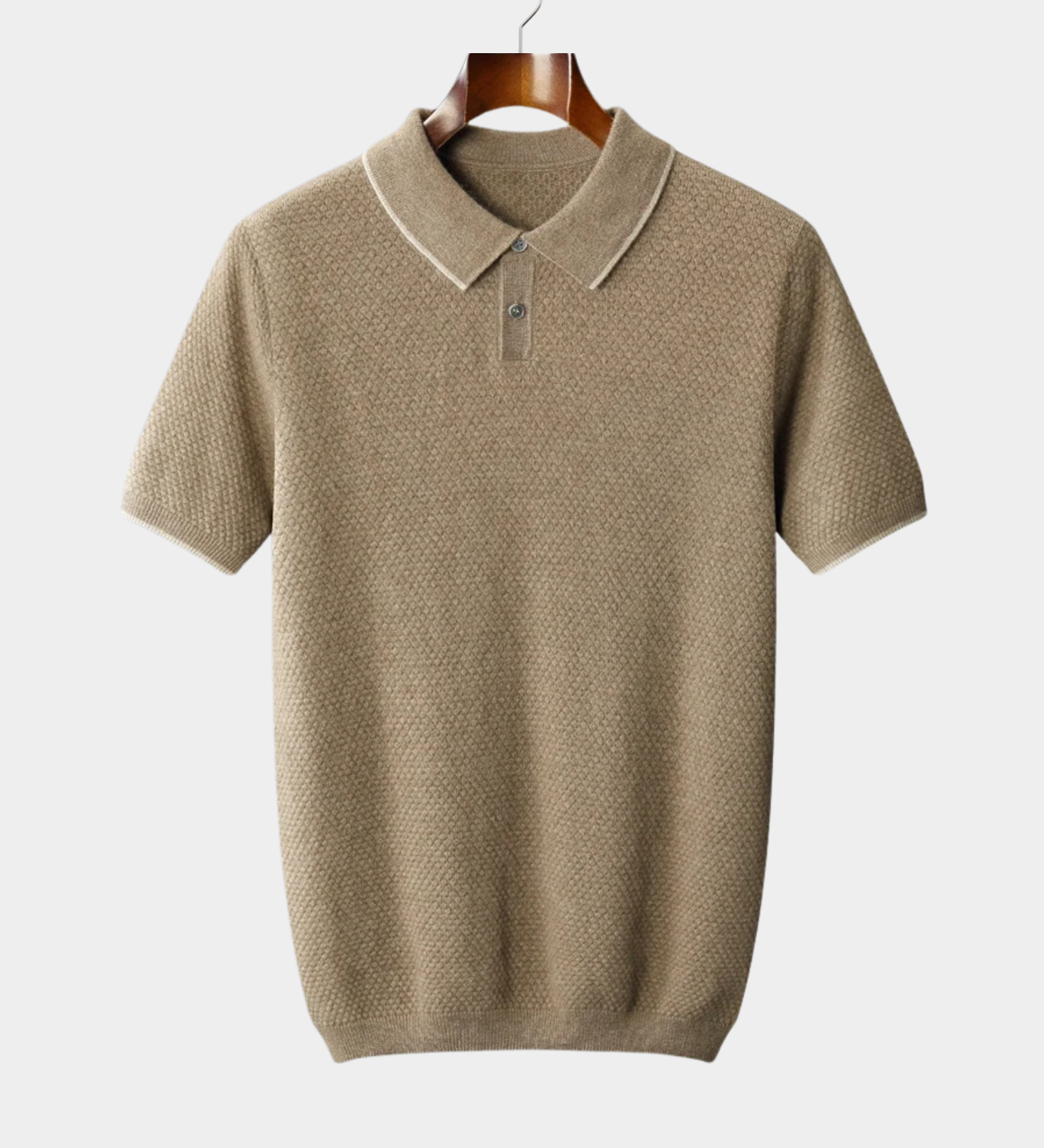 Premium dvobojna kašmirska polo majica
