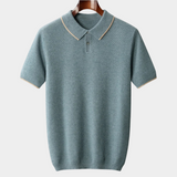 Premium dvobojna kašmirska polo majica