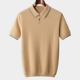 Premium dvobojna kašmirska polo majica