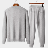 Set od ekstra fine merino vune Luzzo - svijetlo sivi