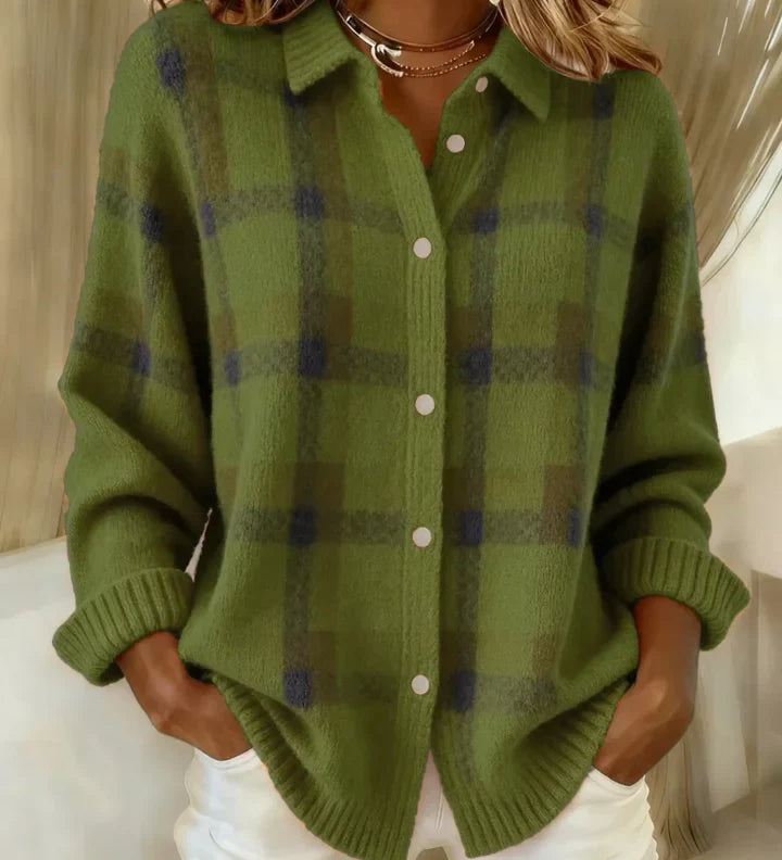 Felicia™ | Rento Karirani Džemper