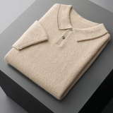 Premium dvobojna kašmirska polo majica