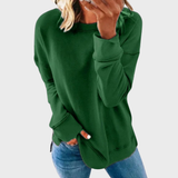 Elizabeth | Understated with a plain sweater
