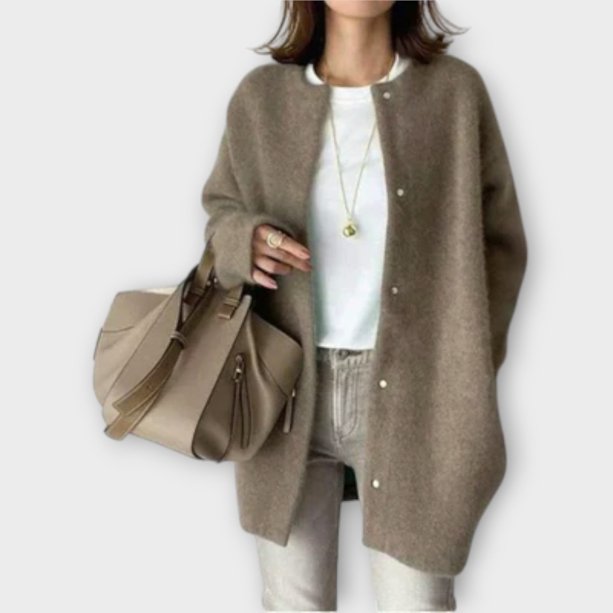 Tereza | Elegantni minimalistički kaput za modernu ženu