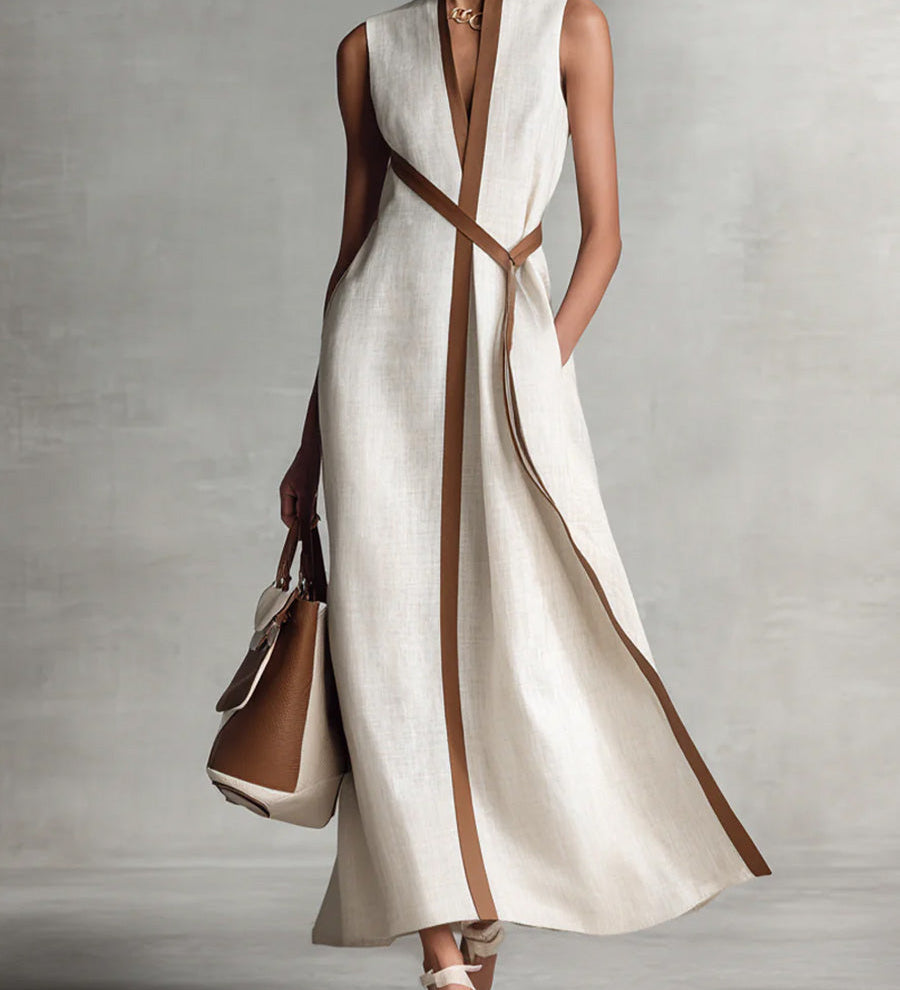 Elira | Haljina od lanenog materijala