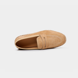 Bež Penny espadrile s motivom morske obale