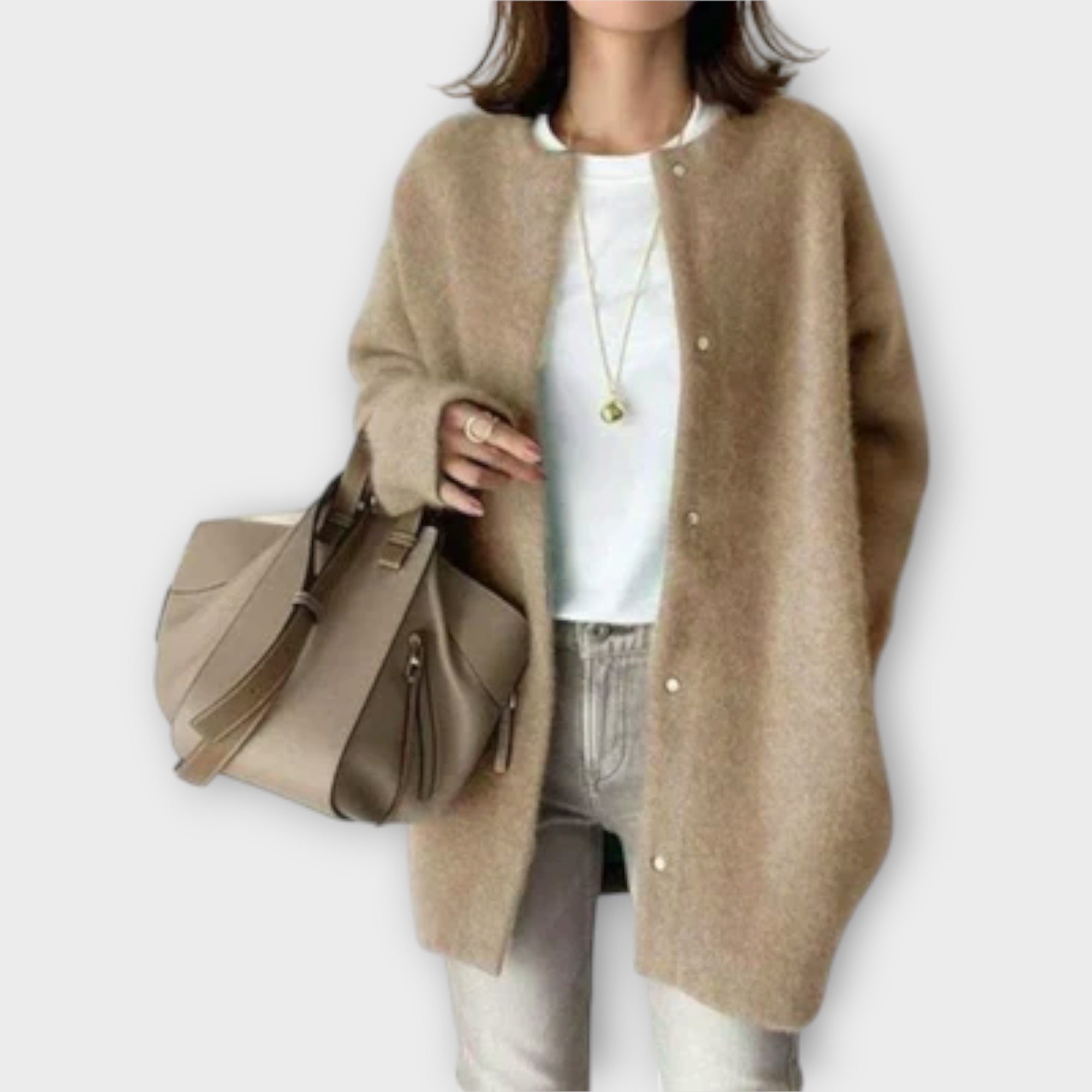 Tereza | Elegantni minimalistički kaput za modernu ženu