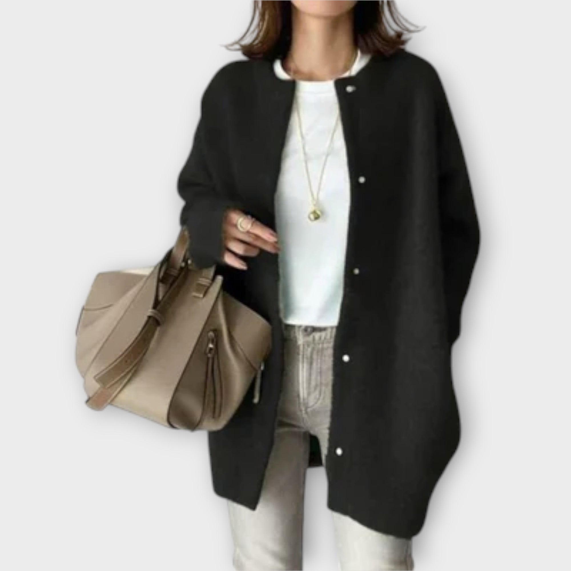 Tereza | Elegantni minimalistički kaput za modernu ženu