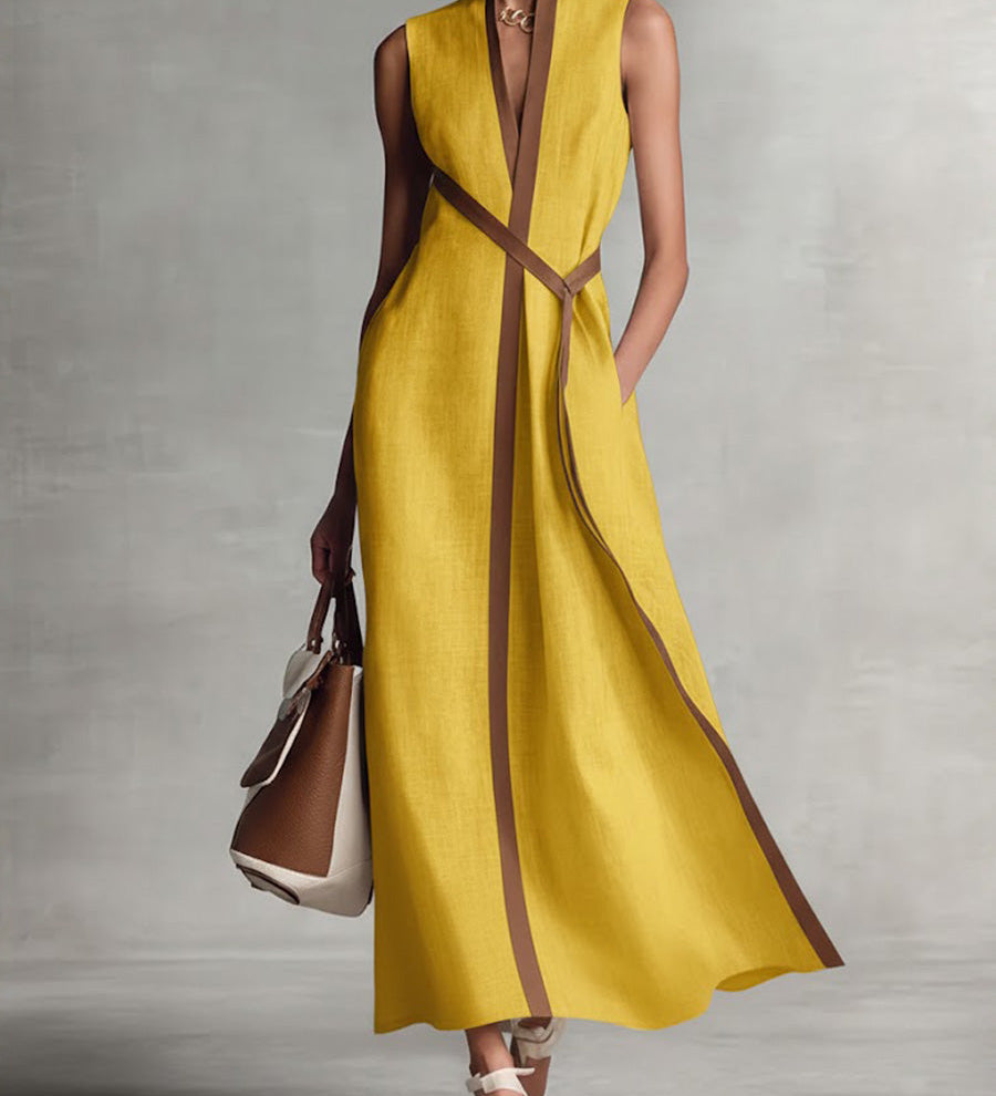 Elira | Haljina od lanenog materijala