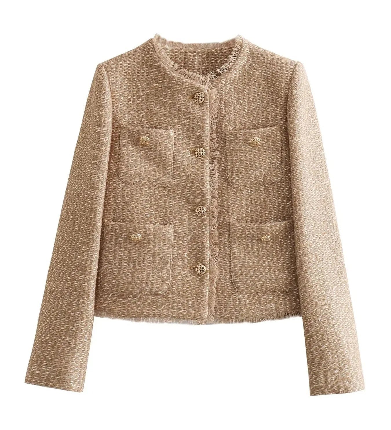 Clarette | Elegantno Kratko Sako sa Dugmetom