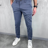 Egejsko plave široke elegantne košulje regular fit - BB186