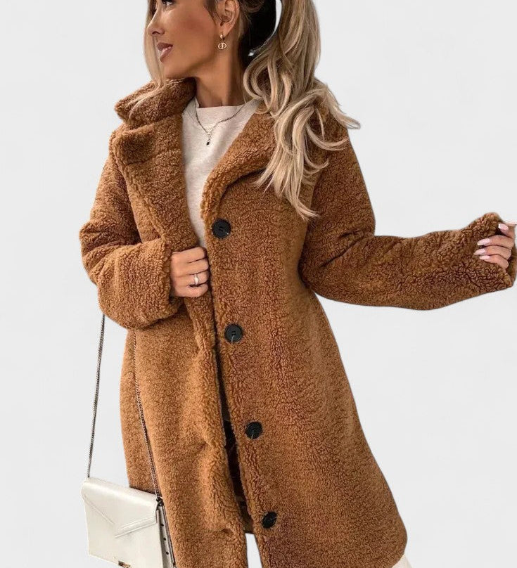 Eliana™ | Elegantni kaput Teddy