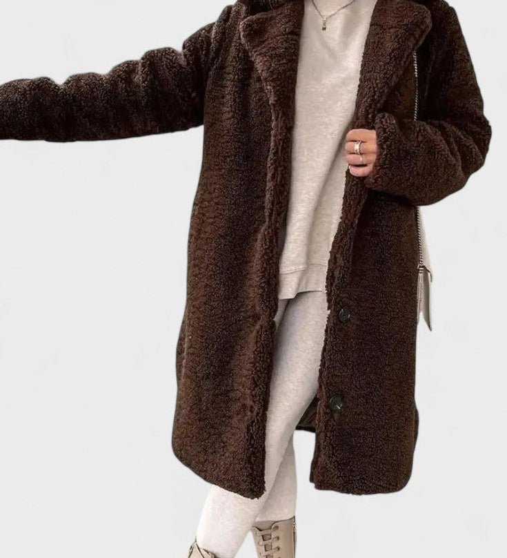 Eliana™ | Elegantni kaput Teddy