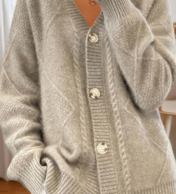 Klára | Pleteni kardigan s finom teksturom