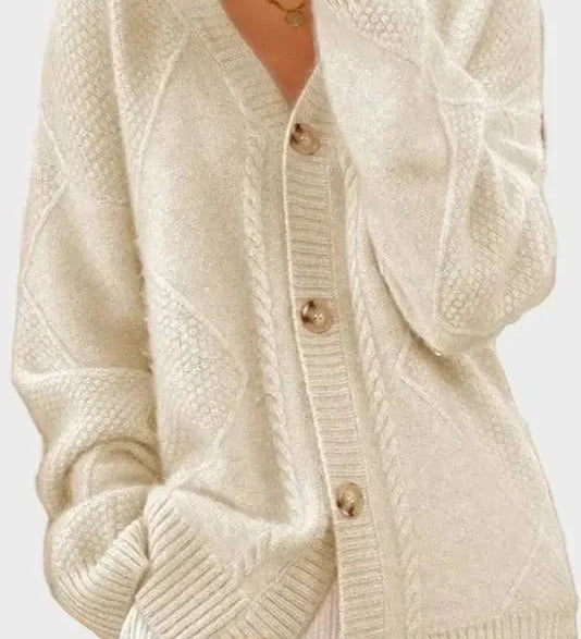 Klára | Pleteni kardigan s finom teksturom