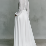 Serena | Maxi dress with front buttons