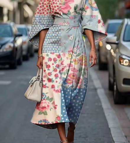 Natalija™ | Elegantna Cvjetna Haljina