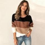 Karolína | Elegantna prugasta majica dugih rukava