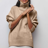 Klára | Elegant Knitted Turtleneck for Cold Days