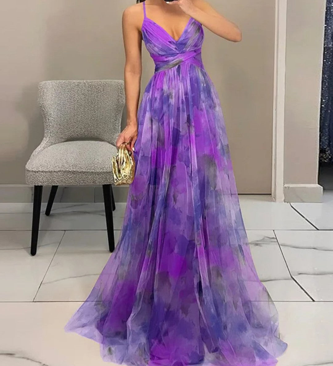 Giselle | Čarobna maksi haljina sa cvetnim printom