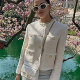 Clarette | Elegantno Kratko Sako sa Dugmetom