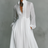 Serena | Maxi dress with front buttons